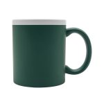 Kubek ceramiczny Velutti 350 ml, zielony