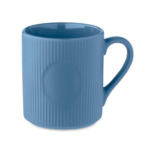 Kubek ceramiczny w prążki 340 m