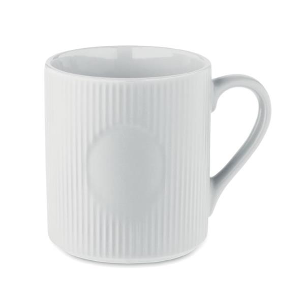 Kubek ceramiczny w prążki 340 m