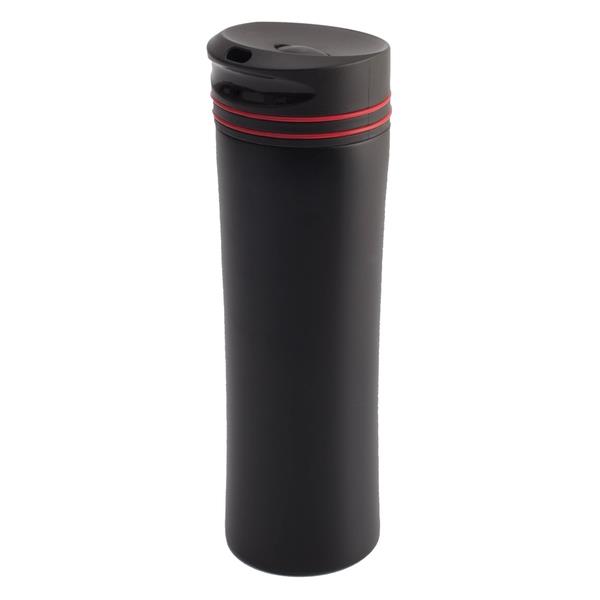 Kubek termiczny Lahti 450 ml, czerwony