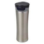 Kubek termiczny Telescope 430 ml, czarny/srebrny