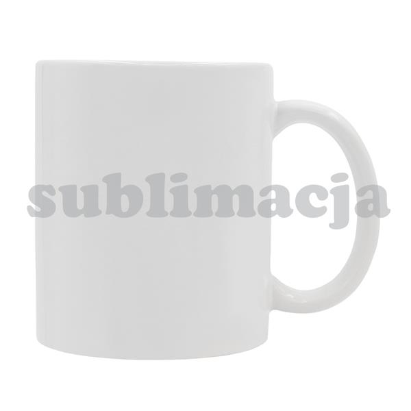 Kubek z powłoką sublimacyjną Ardea 330 ml, biały