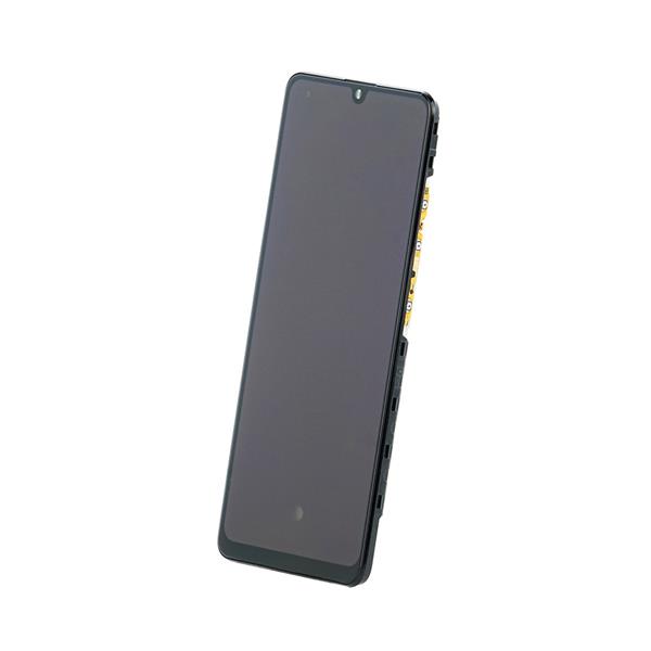 LCD + Panel Dotykowy Samsung A32 4G A325 GH82-25579A GH82-25566A czarny z ramką oryginał