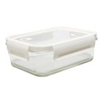 Lunch box Delect 900 ml, biały/transparentny