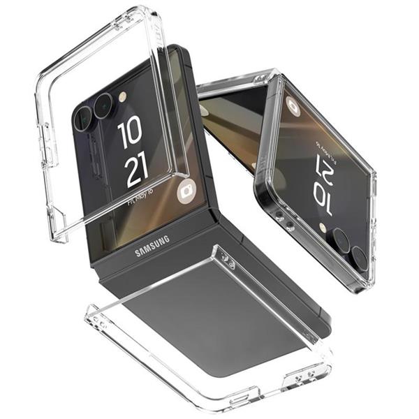 Mercury Hard PC Case Samsung Z Flip7 CLEAR / PRZEŹROCZYSTY