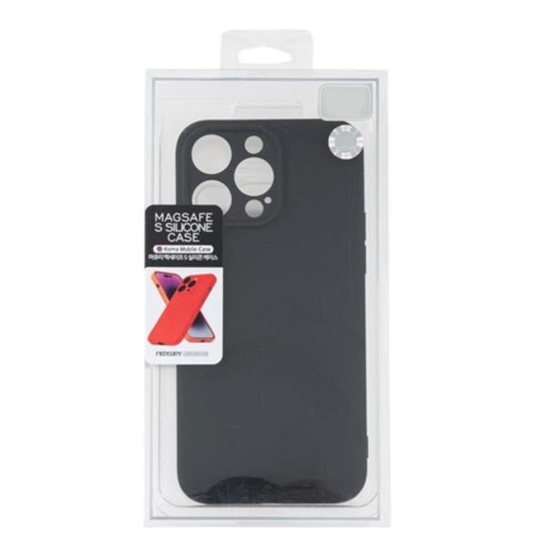 Mercury MagSafe Semi-Silicone iPhone 15 Pro Max czarna