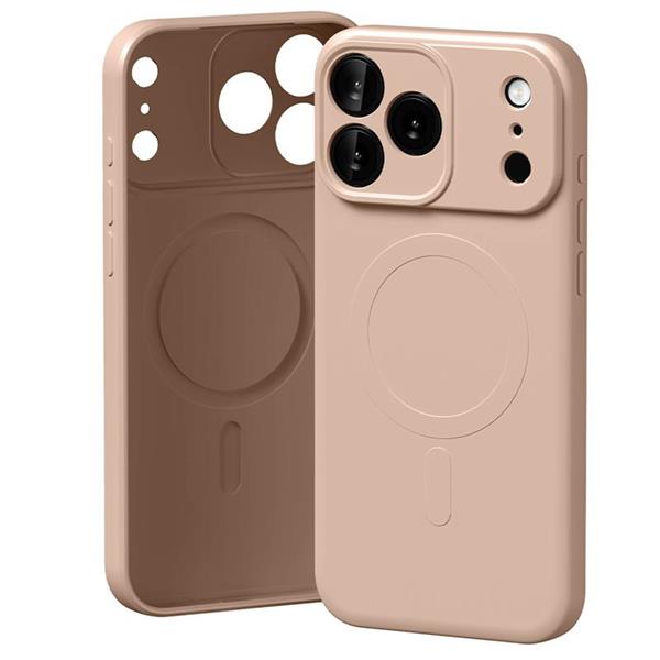 Mercury Semi-Silicon MagSafe iPhone 17 Pro Max / 18 Pro Max (6.9), PINK SAND / PUDROWY RÓŻ