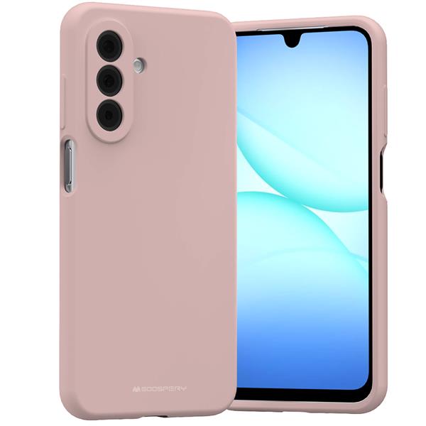 Mercury Silicone Case Samsung A17 PINK SAND / PUDROWY RÓŻ