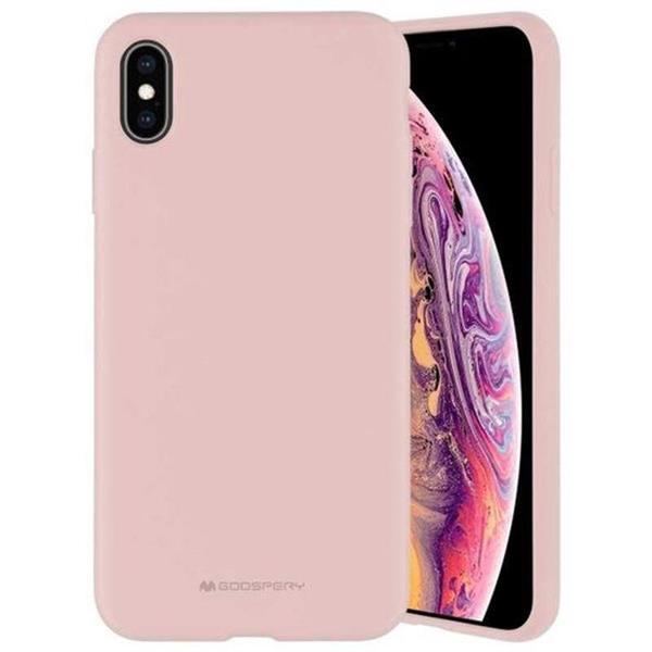 Mercury Silicone Case Samsung S24 FE PINK SAND / PUDROWY RÓŻ