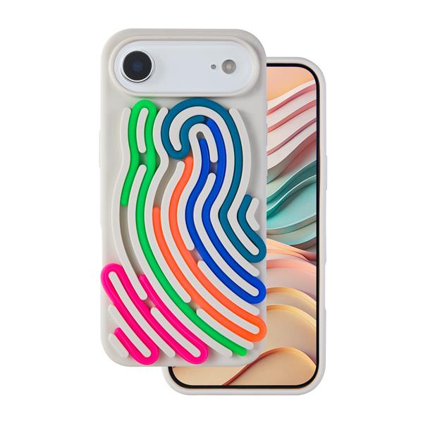 Nakładka DIY Snake do iPhone 17 Air 6,6" beżowa