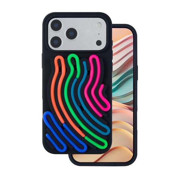 Nakładka DIY Snake do iPhone 17 Pro 6,3" czarna
