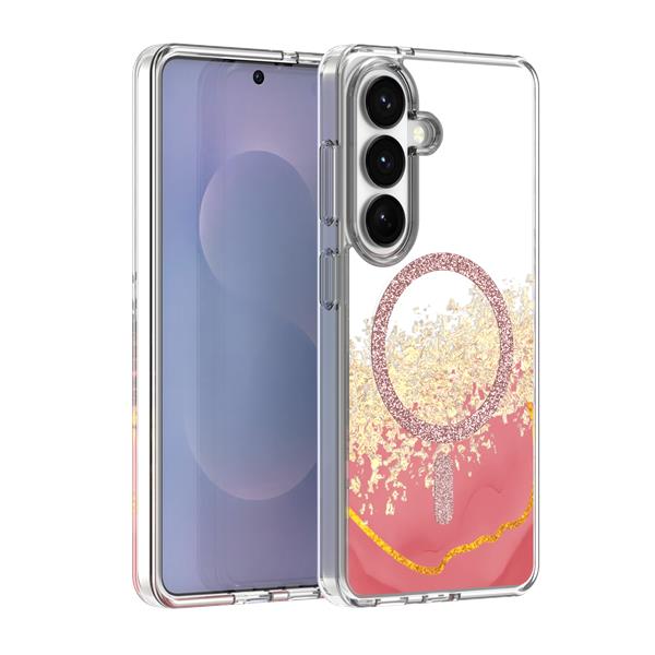 Nakładka Epoxy Mag do Samsung Galaxy S24 / S25 różowa