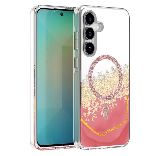 Nakładka Epoxy Mag do Samsung Galaxy S26 Plus różowa