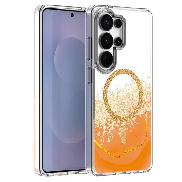 Nakładka Epoxy Mag do Samsung Galaxy S26 Ultra pomarańczowa