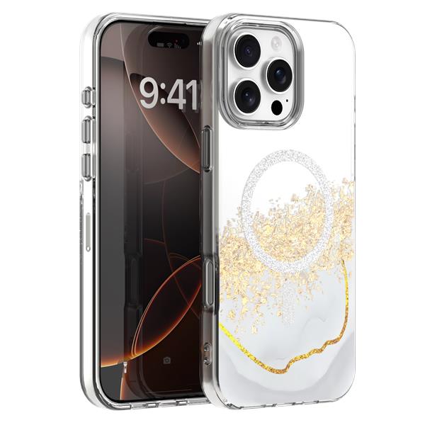 Nakładka Epoxy Mag do iPhone 16 Pro 6,3" biała