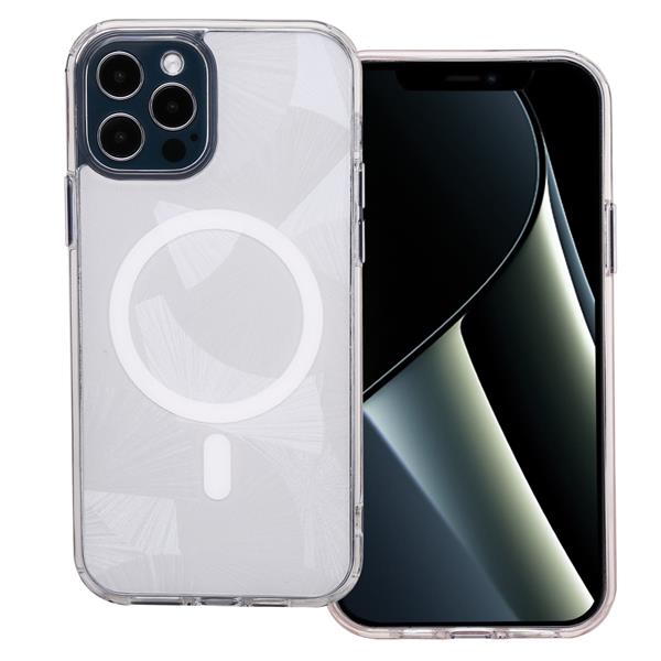 Nakładka Flash Mag do iPhone 12 / 12 Pro 6,1" szara