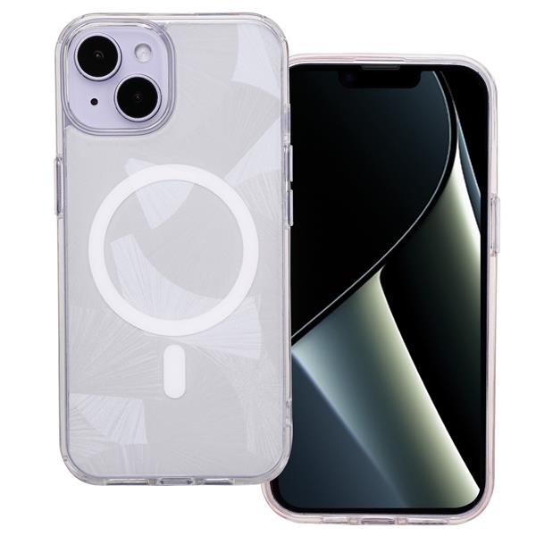 Nakładka Flash Mag do iPhone 15 6,1" szara