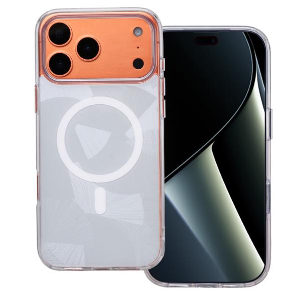 Nakładka Flash Mag do iPhone 17 Pro Max 6,9" szara