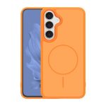 Nakładka Frame Thin Mag do Samsung Galaxy S25 pomarańczowa