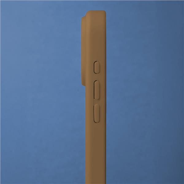 Nakładka Frame Thin Mag do iPhone 12 / 12 Pro 6,1" brązowa
