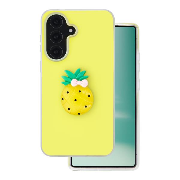 Nakładka Fruit 2in1 do Samsung Galaxy S25 FE żółta