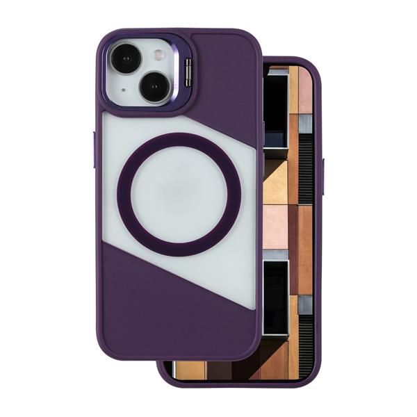 Nakładka Fusion Mag do iPhone 14 6,1" fioletowa