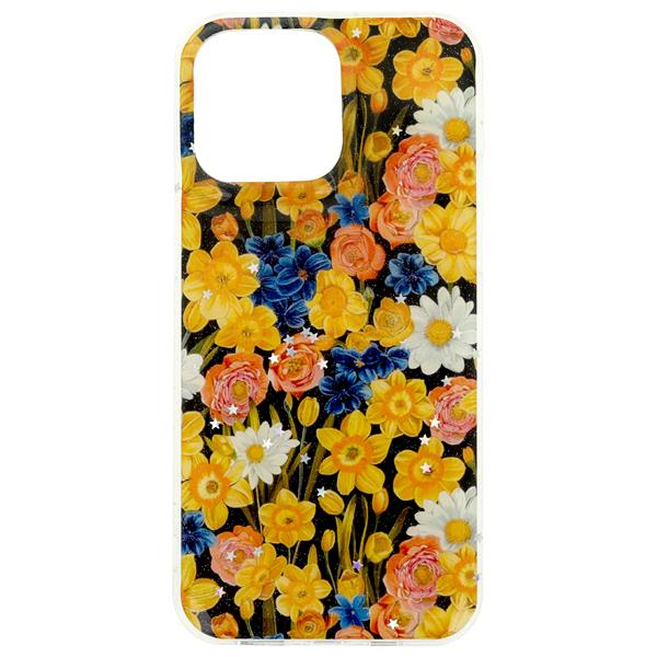 Nakładka Glow Glam do Samsung Galaxy A37 5G pomarańczowa