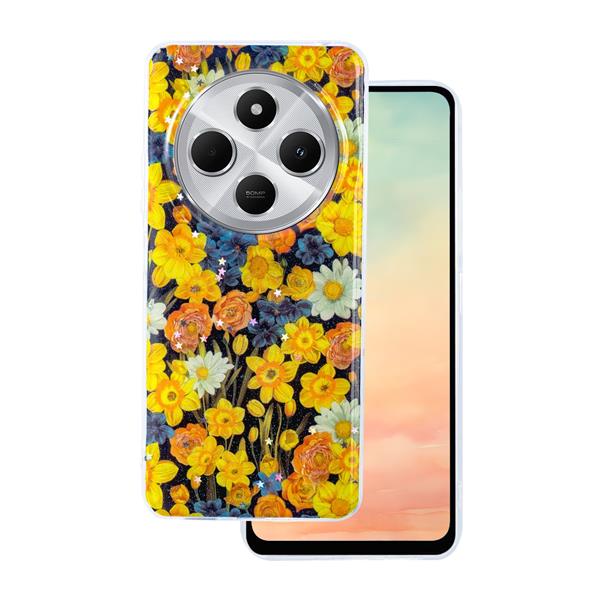 Nakładka Glow Glam do Xiaomi Redmi A5 Global (173,45 x 79,35 x 8,45) pomarańczowa