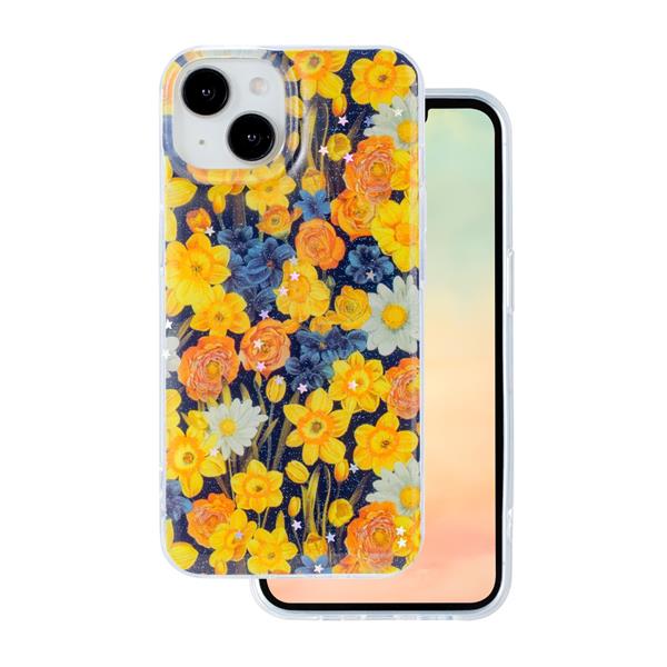 Nakładka Glow Glam do iPhone 11 pomarańczowa