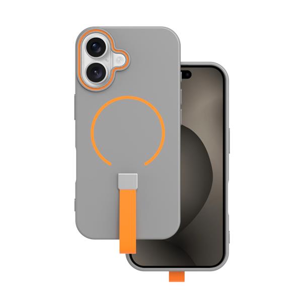 Nakładka Loop Thin Mag do iPhone 16 Pro Max 6,9" szara