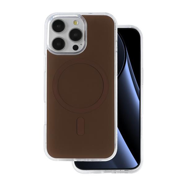 Nakładka Lowkey Mag do iPhone 15 Pro 6,1" brązowa