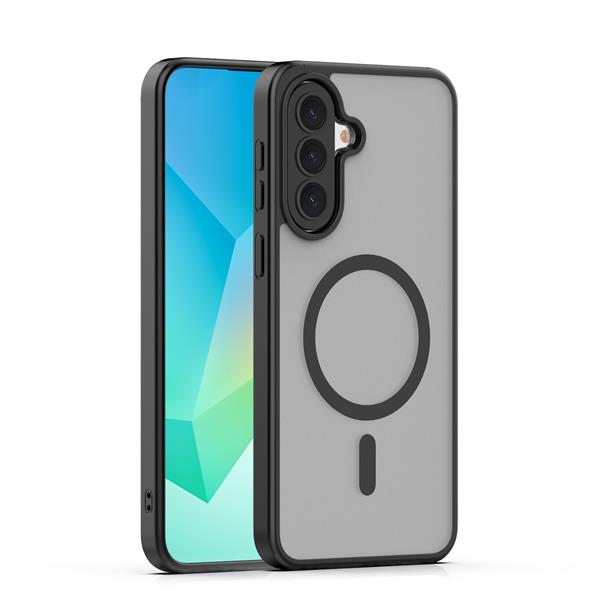 Nakładka Mag Matt do Samsung Galaxy A57 czarna big hole