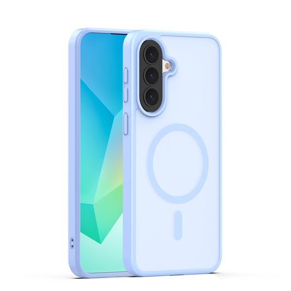 Nakładka Mag Matt do Samsung Galaxy A57 jasnoniebieska big hole