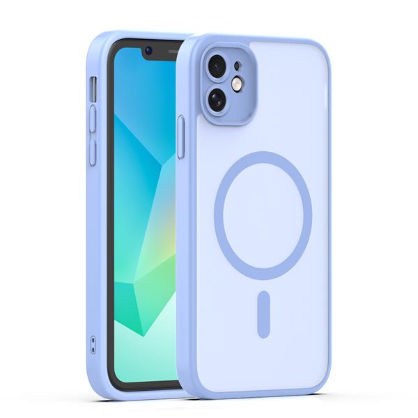 Nakładka Mag Matt do iPhone 11 jasnoniebieska camera protection