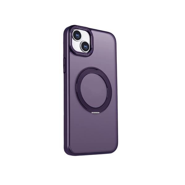 Nakładka Mag Ring Rotating do iPhone 12 / 12 Pro 6,1" fioletowa