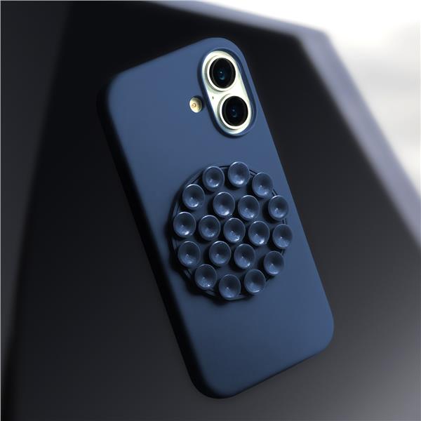 Nakładka Silicone Stick do iPhone 16 Pro 6,3" niebieska
