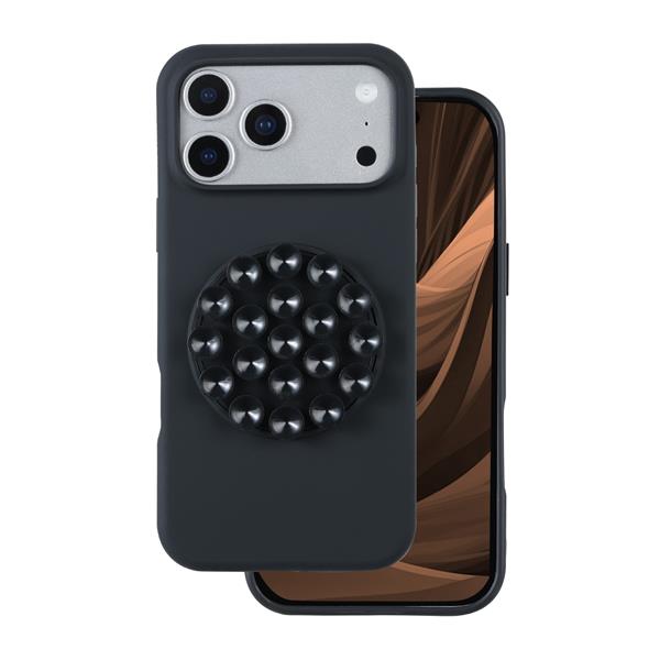 Nakładka Silicone Stick do iPhone 17 Pro 6,3" czarna