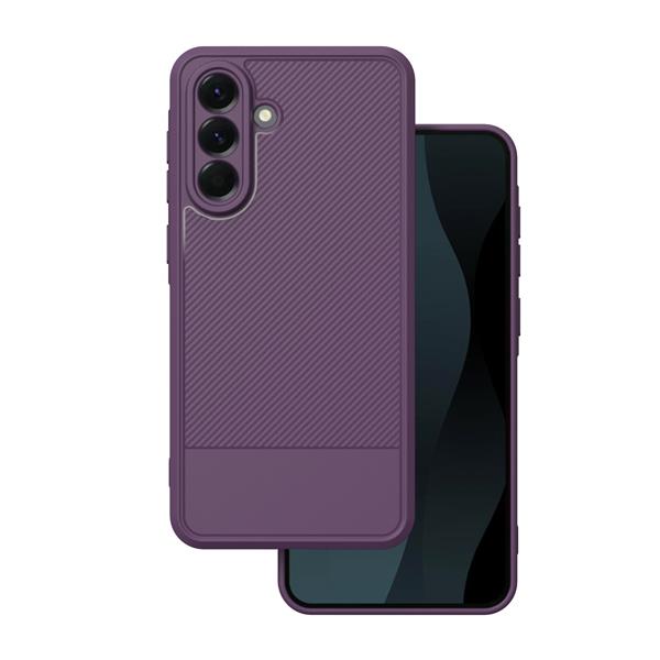 Nakładka Simple Carbon do Samsung Galaxy A37 5G fioletowa
