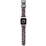 Pasek Hello Kitty Silicone Bows & Stripes na Apple Watch 38/40/41mm - czarny