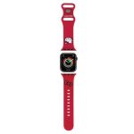 Pasek Hello Kitty Silicone Kitty Head na Apple Watch 38/40/41mm - czerwony