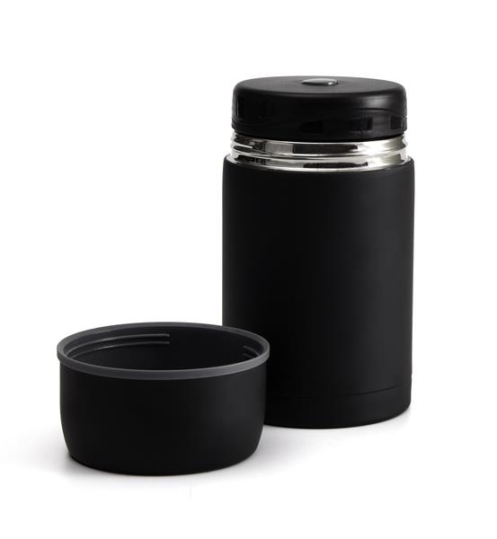 Pojemnik próżniowy Termo 800 ml, czarny