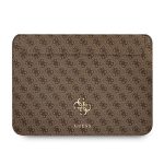 Pokrowiec Guess 4G Big Logo na laptopa 13'' - brązowy