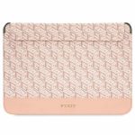 Pokrowiec Guess GCube Stripes na laptopa 14" - różowy
