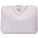 Pokrowiec Guess Triangle 4G na laptopa 14" - fioletowy