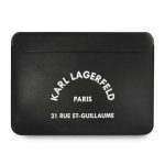 Pokrowiec na laptopa Karl Lagerfeld Saffiano RSG Sleeve 13" - czarny