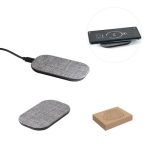 RENEWAL CHARGER. Sszybka ładowarka bezprzewodowa 10 W wykonana w przetworzonego PET (100% rPET)