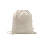 SALAMANCA. Torba na plecak wykonana w recyklingowanej bawełny (70%) i w poliestru (30% rPET) (150 g/m2)