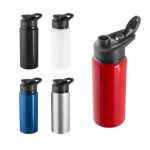 SHAWN. 100% aluminiowa z recyklingu butelka sportowa 660 mL