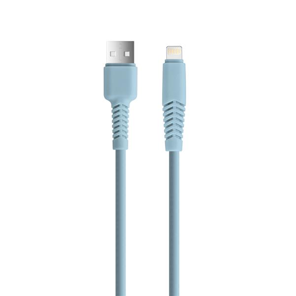 Setty kabel USB - Lightning 1,5 m 2,1A KSA-L-1.523 niebieski
