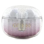 Słuchawki Bluetooth Guess Glitter Gradient TWS + stacja dokująca - różowe